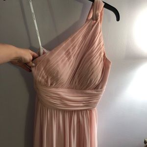 Donna Morgan Size 2 One Shoulder Bridesmaids Dress